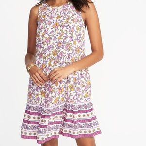 Old Navy Floral Trapeze Dress